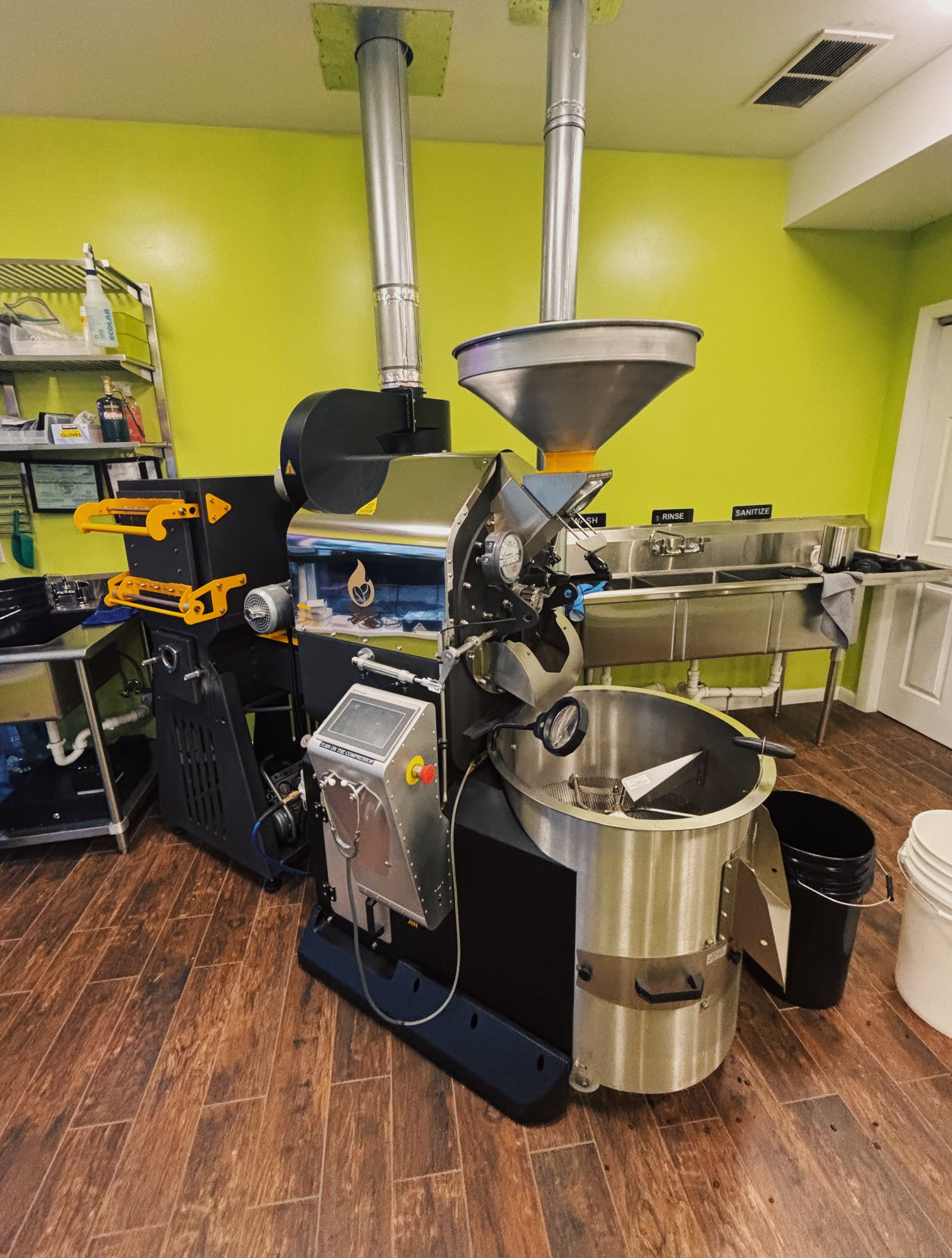 Wood Roasting Machine