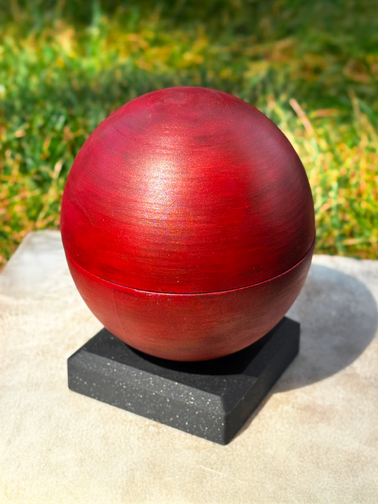 Coffee Cherry Model. Hand-Painted or Colored Plastic