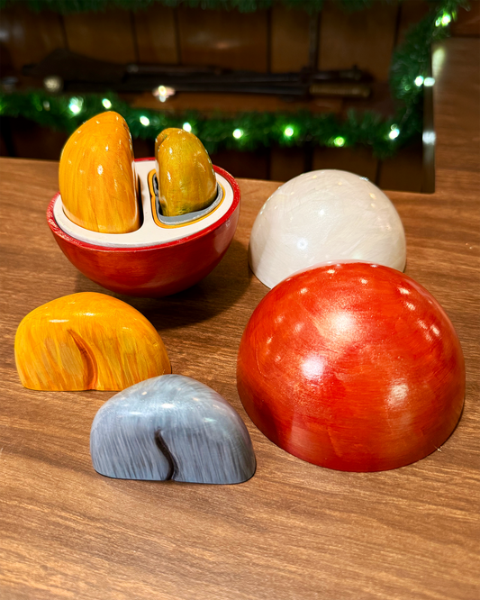 Coffee Cherry Model (Hand-Painted)