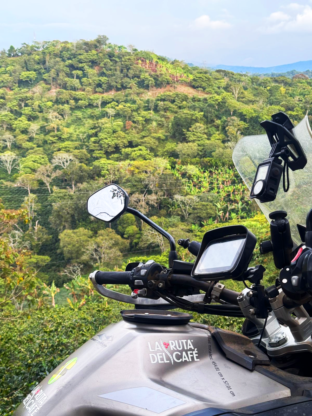 La Ruta del Cafe moto